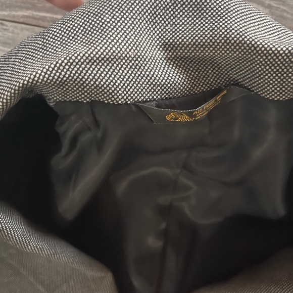 Kingsridge wool Women’s pure wool gray black career blazer Size 6 approximately - Picture 9 of 10